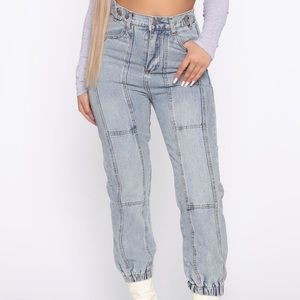 Fashion Nova Demin Joggers